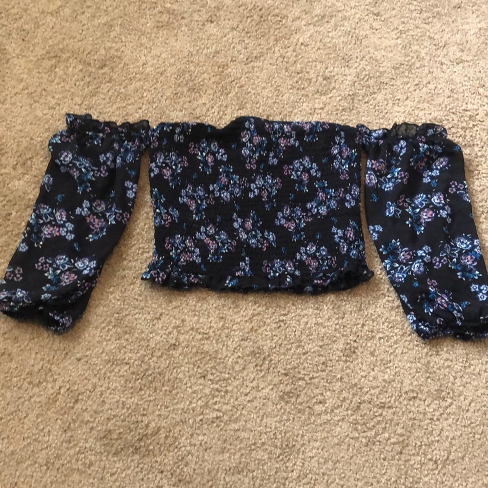 Wild Fable floral crop top